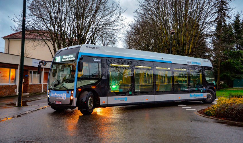 Alstom começa a testar ônibus elétricos Alstom começa a testar ônibus elétricos
