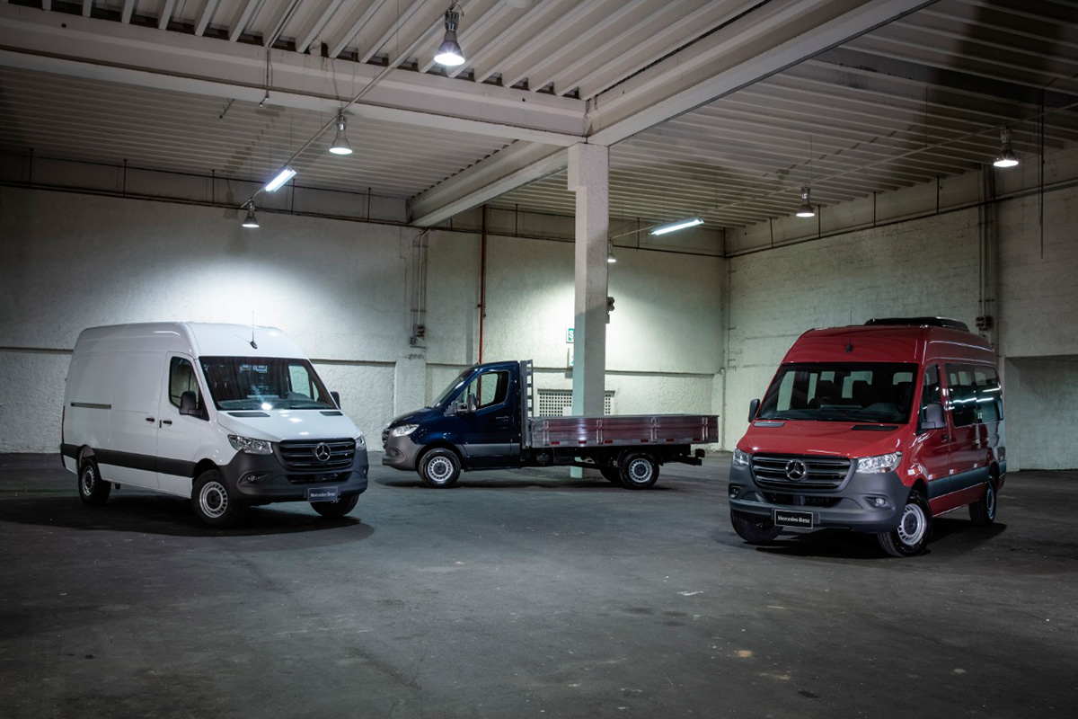 Mercedes-Benz aposta alto na nova Sprinter Mercedes-Benz aposta alto na nova Sprinter