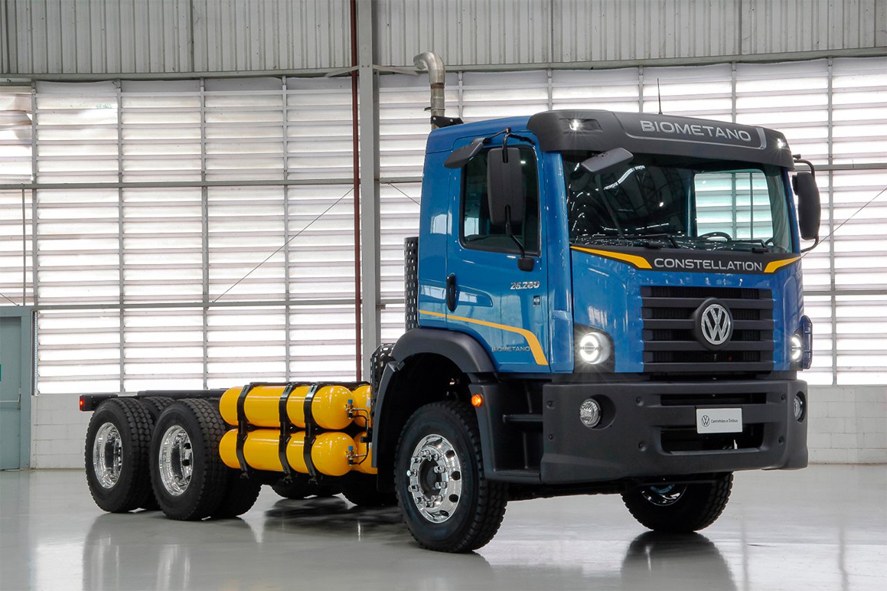 Volkswagen vai testar Constellation movido a biometano